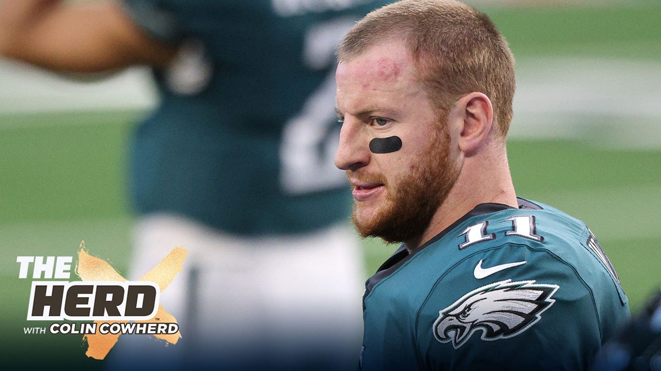 Colin Cowherd: Should Carson Wentz be interested in 'Sleeping Giant' Chicago Bears? | THE HERD