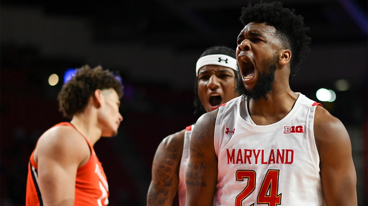 Donta Scott's 25 points fuel Maryland's upset victory against No. 17 Illinois, 81-65