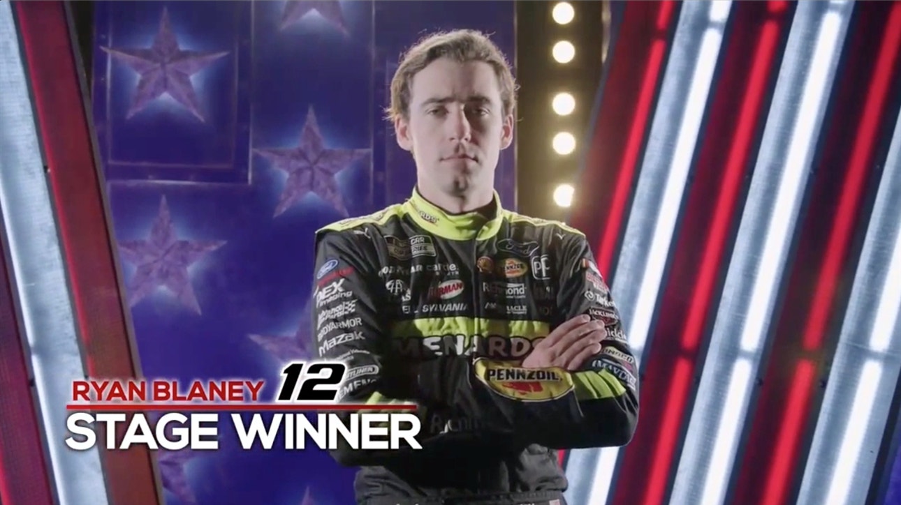 Ryan Blaney wins Stage 1 of NASCAR All Star race ' NASCAR on FOX
