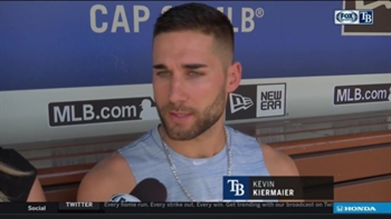 Rays nominee for Roberto Clemente Award Kevin Kiermaier talks impacting the community