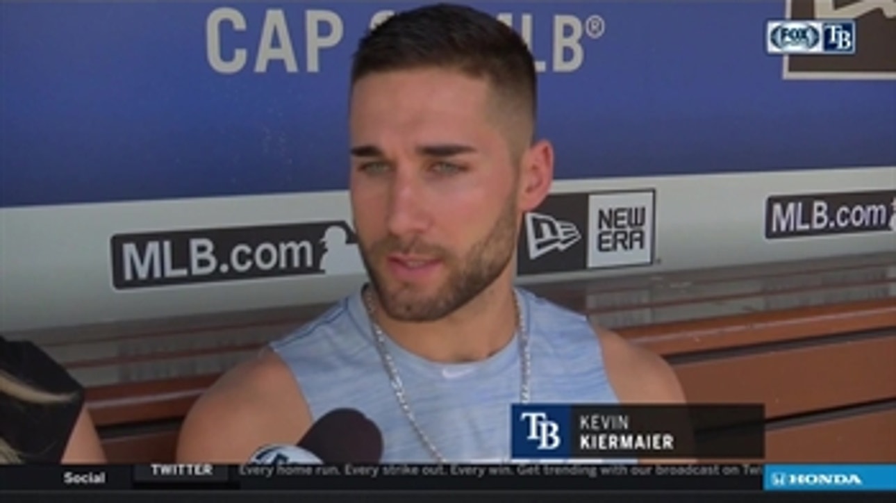 Rays nominee for Roberto Clemente Award Kevin Kiermaier talks impacting the community