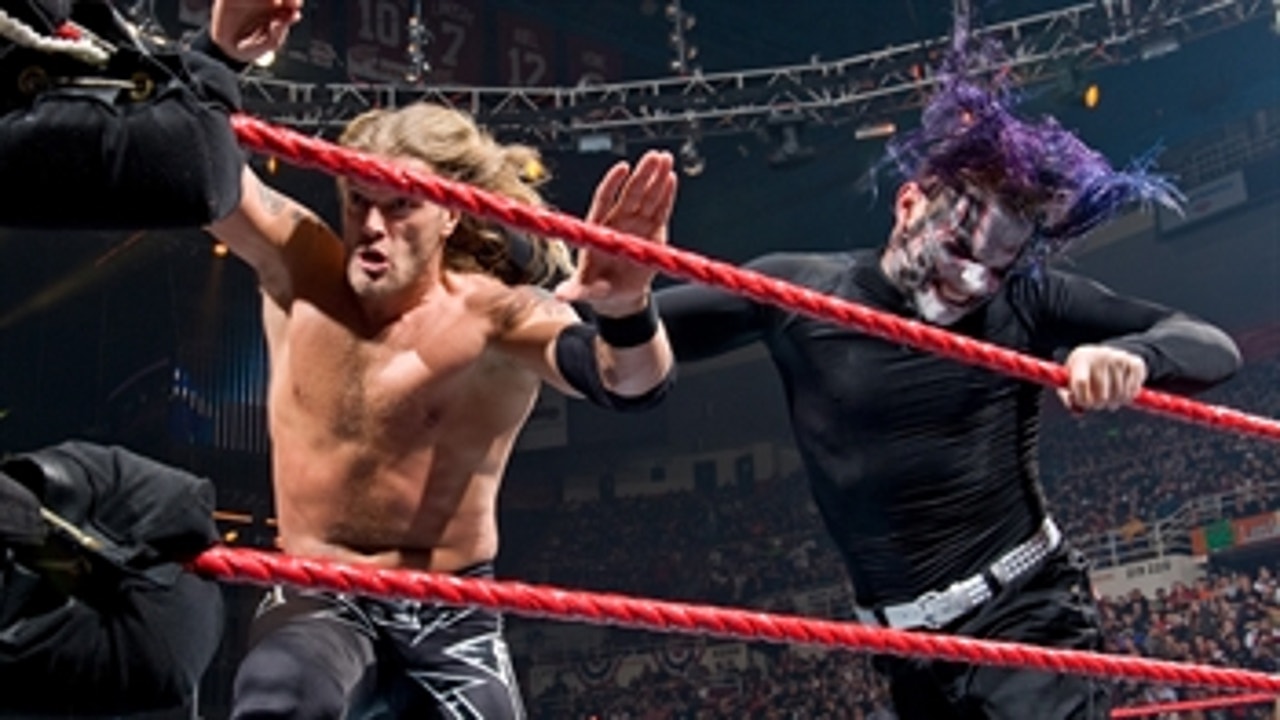 Jeff Hardy vs. Edge - WWE Title No Disqualification Match: Royal Rumble 2009 (Full Match)