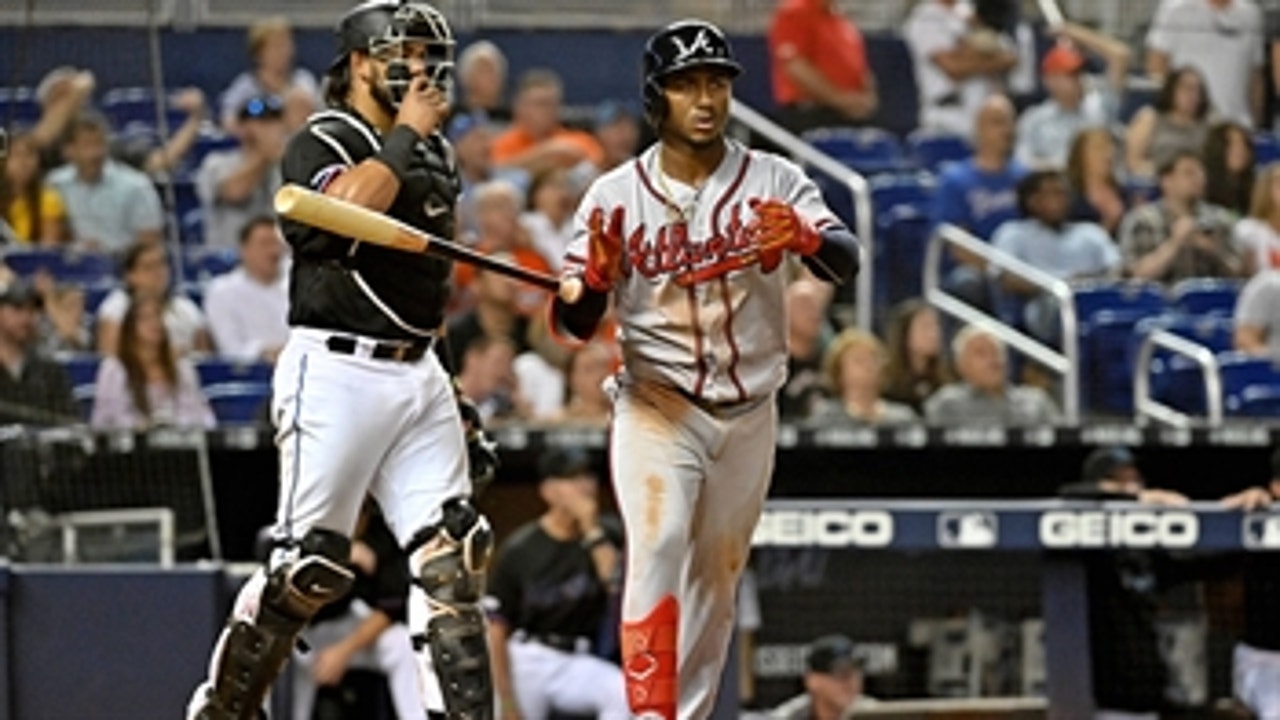 Braves LIVE To GO: Ozzie Albies' slam, Mike Soroka lead Braves' rout of Marlins