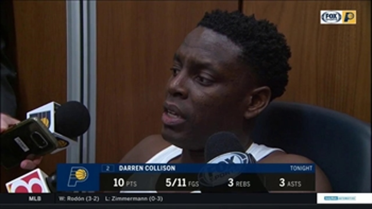 Collison: 'When we missed shots, they made us pay'