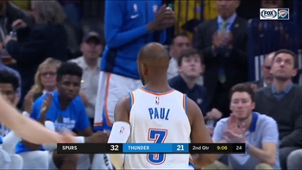 HIGHLIGHTS: Chris Paul hits from the 3-point Line