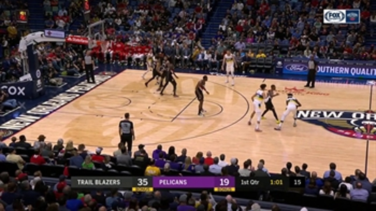 HIGHLIGHTS: Jrue Holiday with the Bucket, Draws the Foul