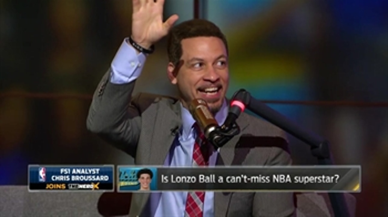 Chris Broussard on Lonzo Ball's draft stock, LeBron sitting out in L.A. ' THE HERD