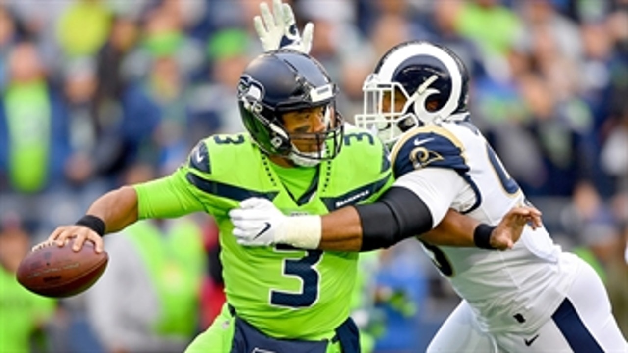Seahawks scrape by Rams in wild game behind Russell Wilson and Chris Carson