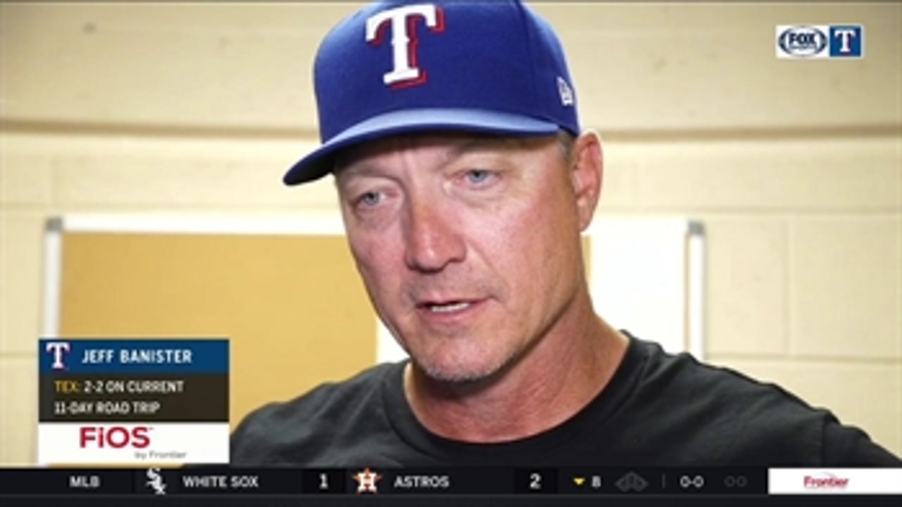 Jeff Banister on pitching to earn 3-0 shutout win over Detroit