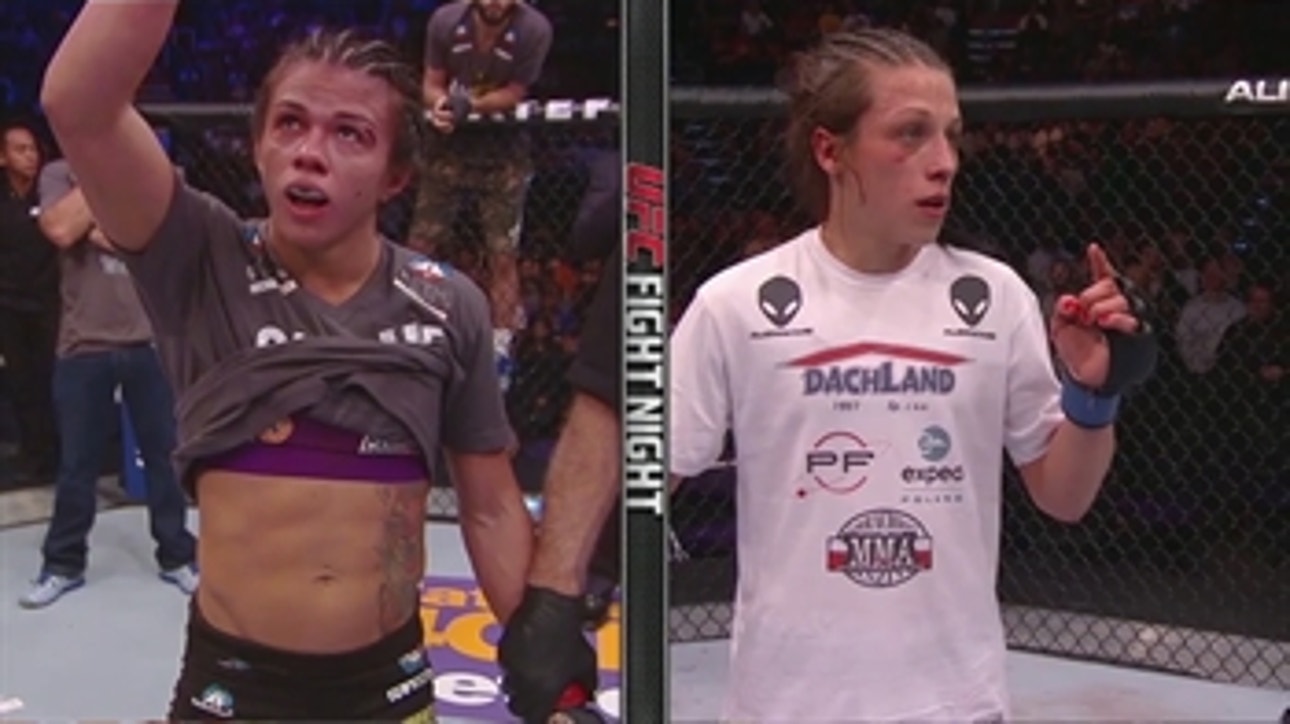 See which UFC fighters picked Cláudia Gadelha over Joanna Jedrzejczyk