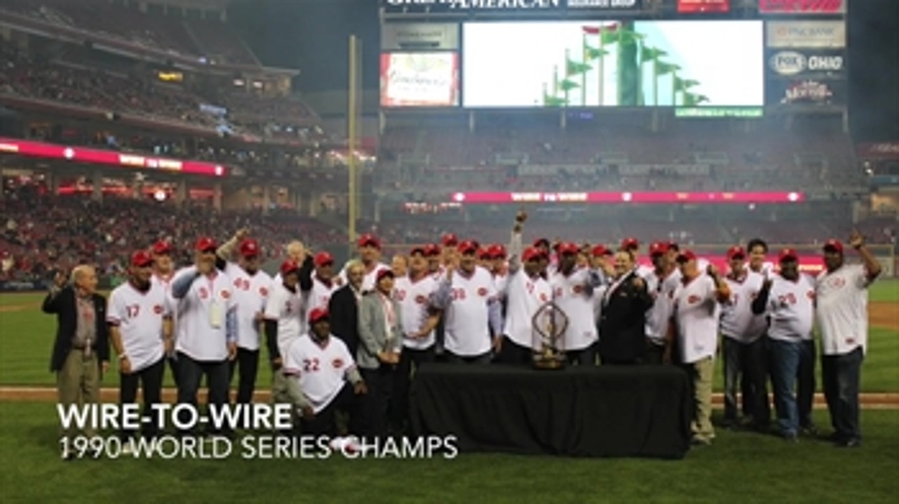Wire-to-Wire: Cincinnati celebrates the 1990 champs