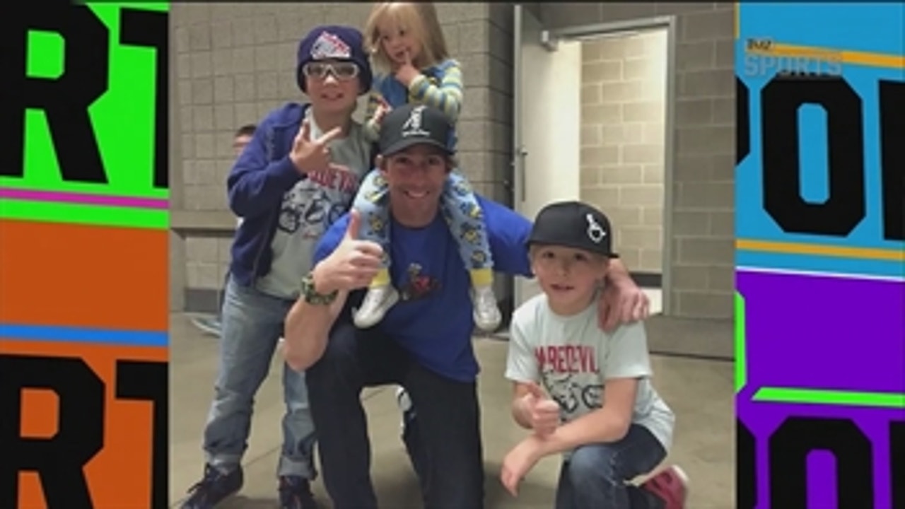 Travis Pastrana's two-year-old daughter is just like her father - 'TMZ Sports'