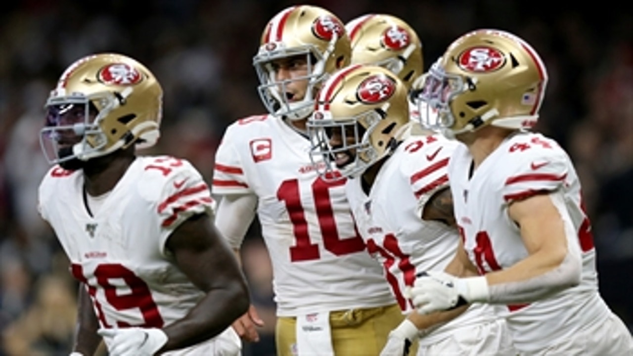 Nick Wright: 49ers asserted themselves at the top of the NFC after Saints win