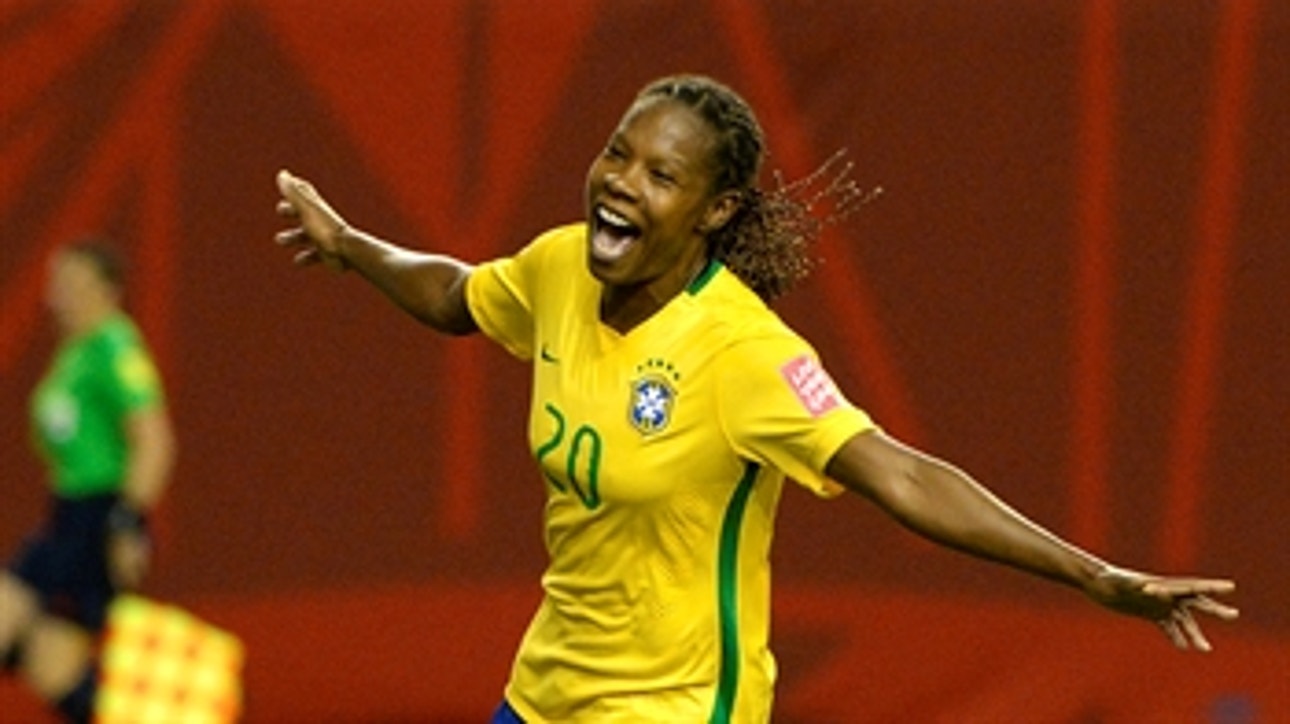 Formiga goal pushes Brazil in front of Korea Republic - FIFA Women's World Cup 2015 Highlights