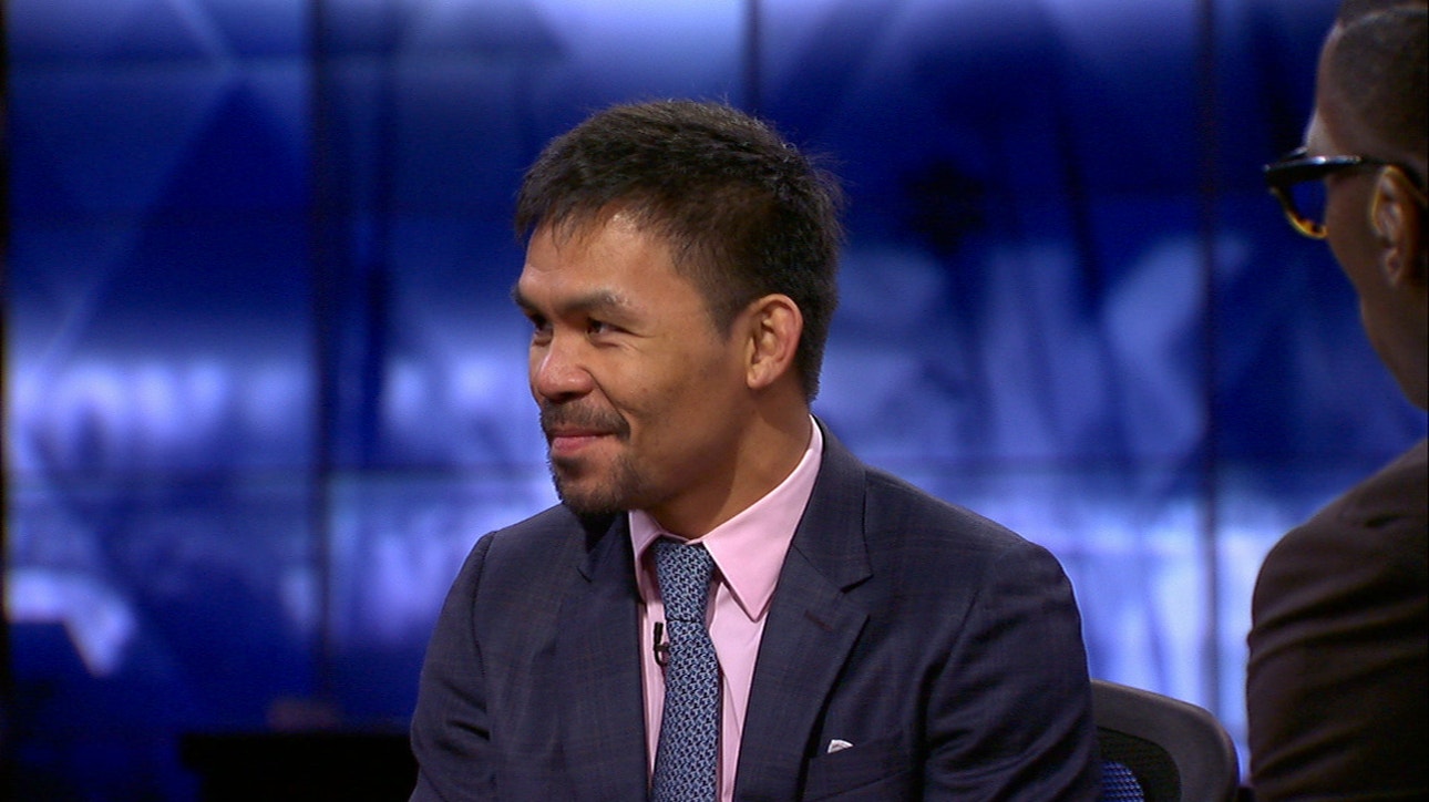 Manny Pacquiao on being confident vs Thurman, says Mayweather is 'scared' to fight ' UNDISPUTED