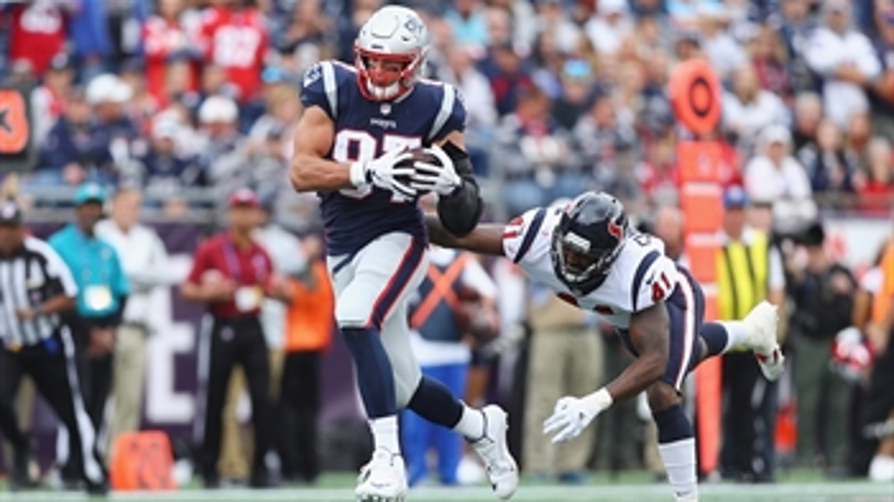 Cris Carter responds to comments on Gronk's quickness: "The #1 tight end in the NFL is Rob Gronkowski