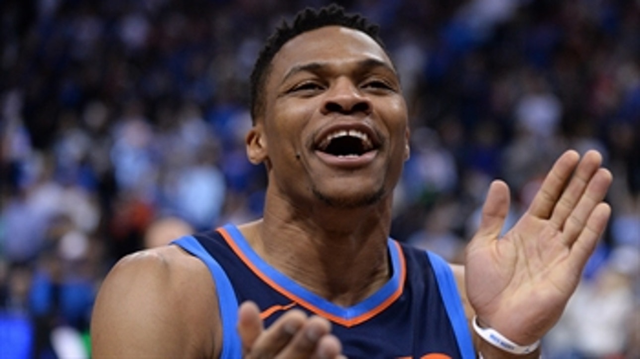 Stephen Jackson on Westbrook's 20-rebound performance in regular season finale