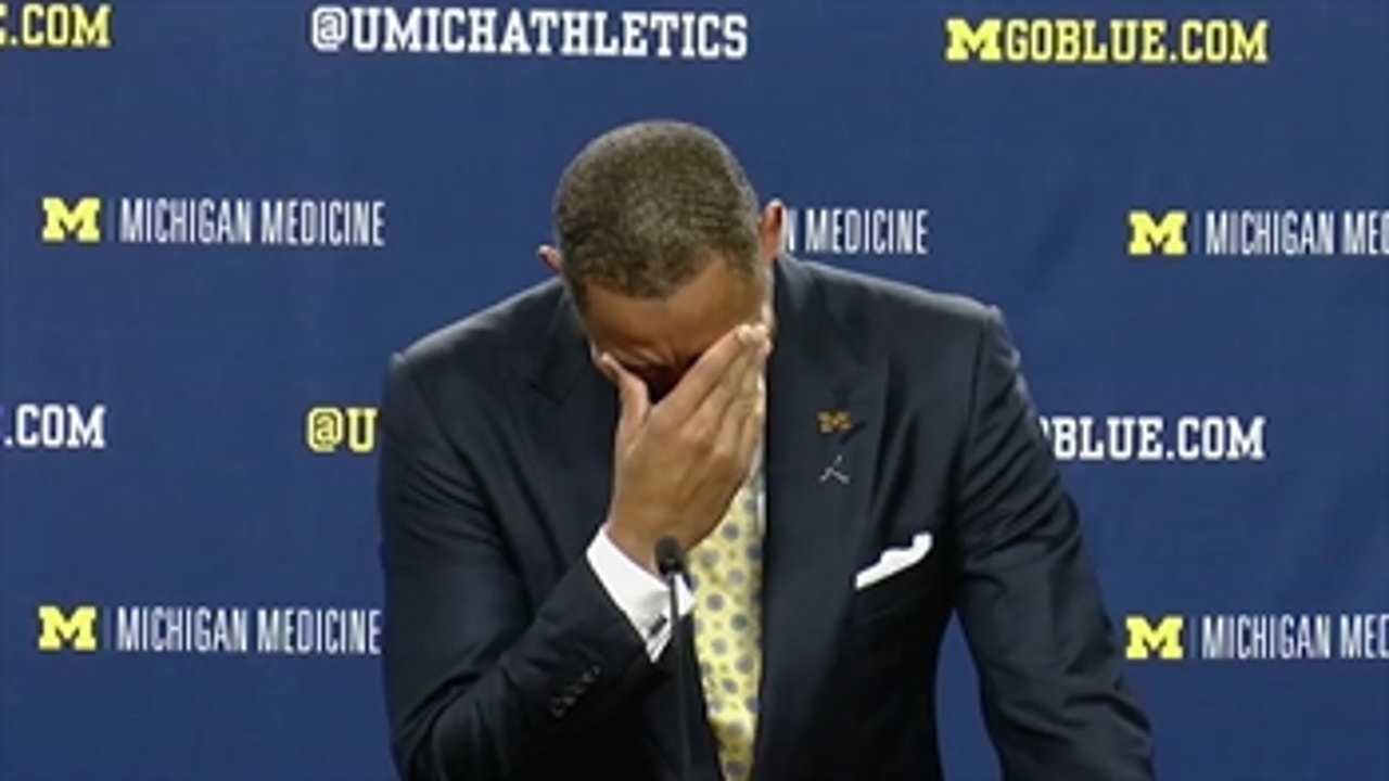 Juwan Howard's emotional journey from Michigan star player to head coach
