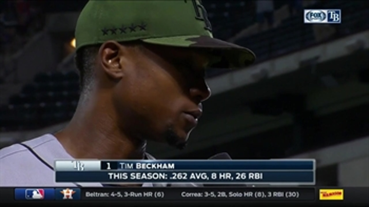 Tim Beckham: We showed that we can grind things out