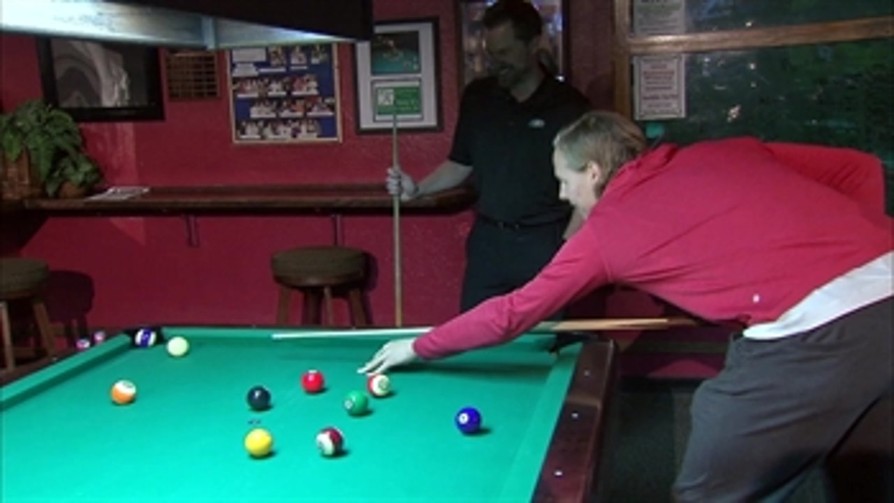 Ducks Weekly: Kent French challenges Hampus Lindholm to a game of pool