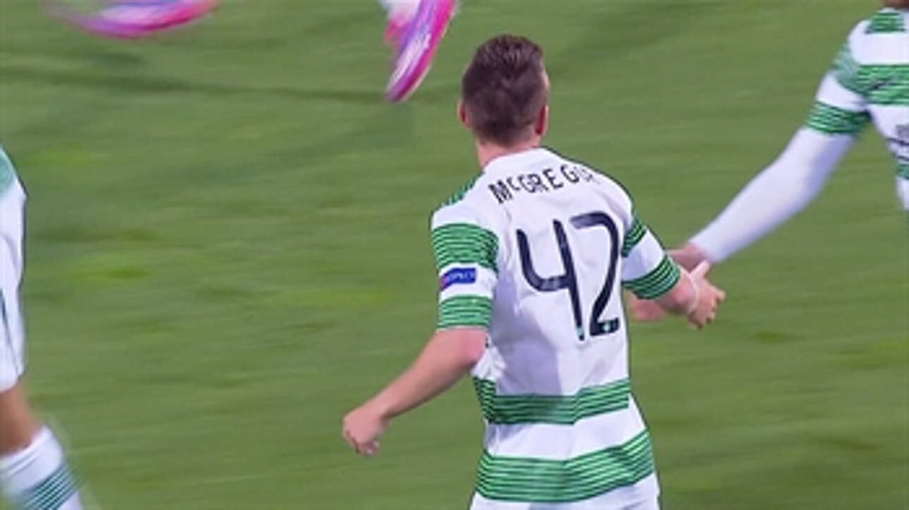 McGregor gives Celtic early lead