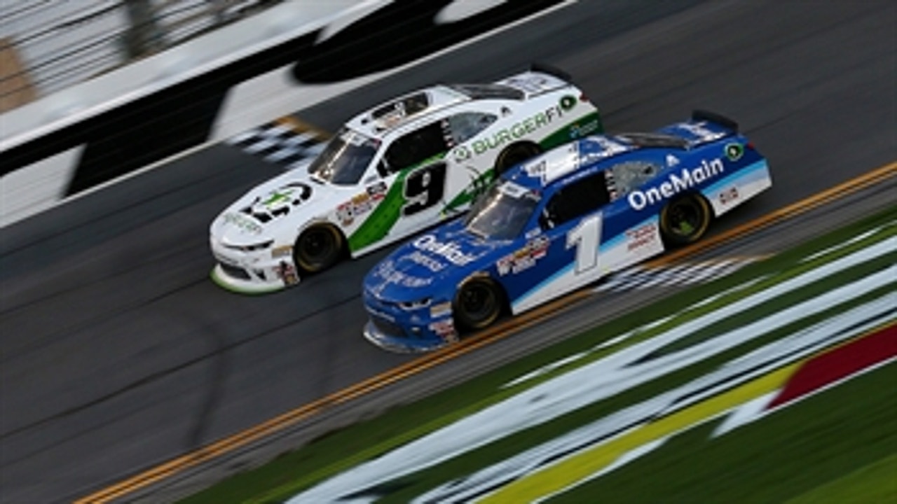 Tyler Reddick beats Elliott Sadler in closest finish in NASCAR