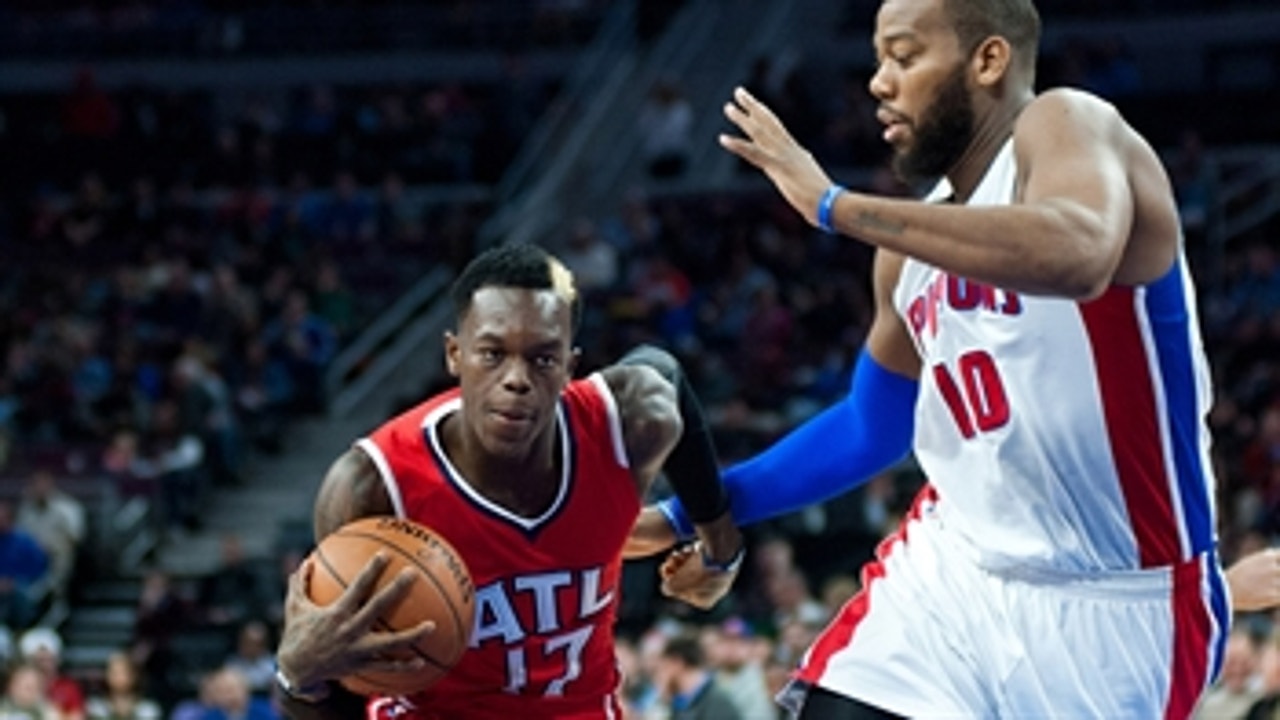 Hawks edge out Pistons