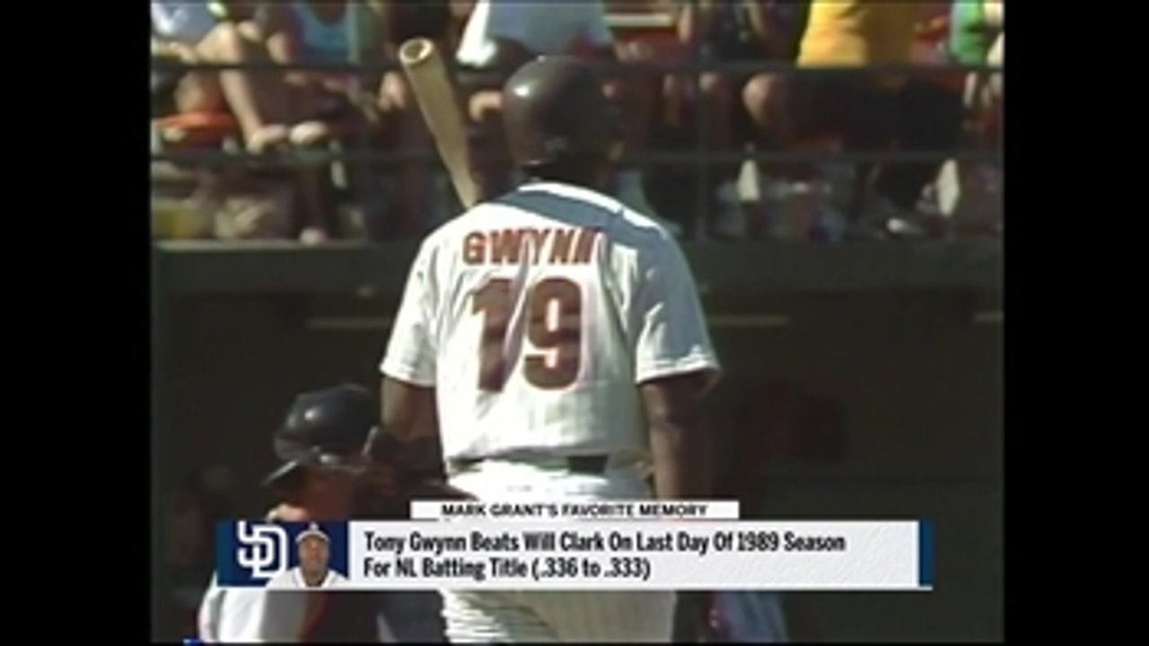 Padres broadcaster Mark Grant talks about his favorite Tony Gwynn memory
