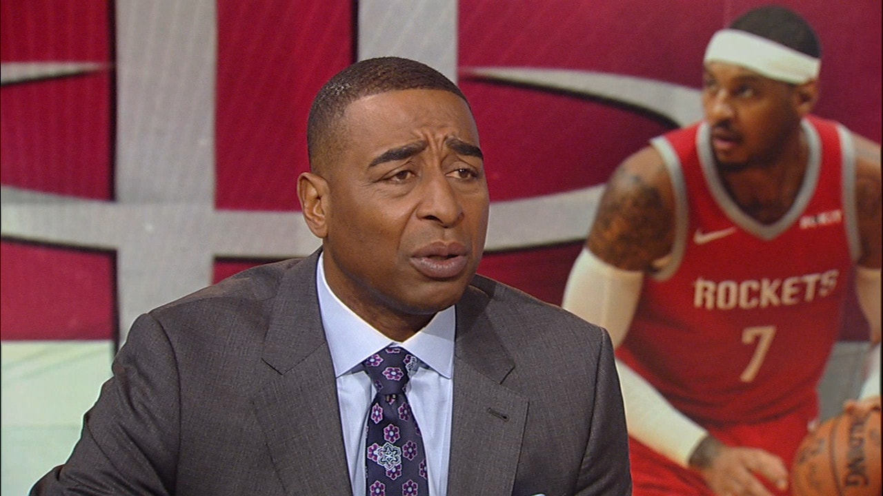 Cris Carter says Carmelo Anthony can only blame himself for his career ' NBA ' FIRST THINGS FIRST