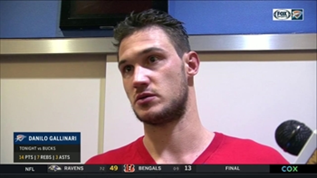 Danilo Gallinari: 'It was a great game, great effort' ' Thunder Live