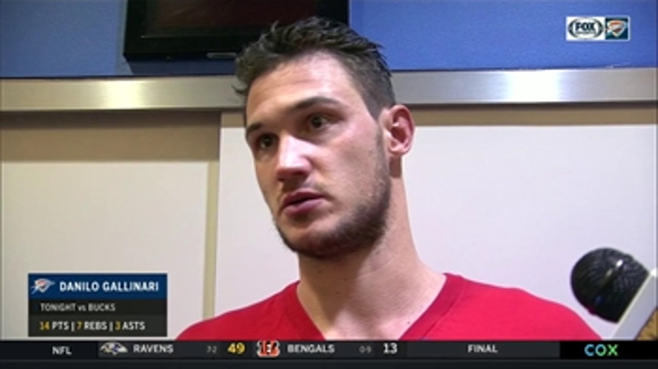 Danilo Gallinari: 'It was a great game, great effort' ' Thunder Live