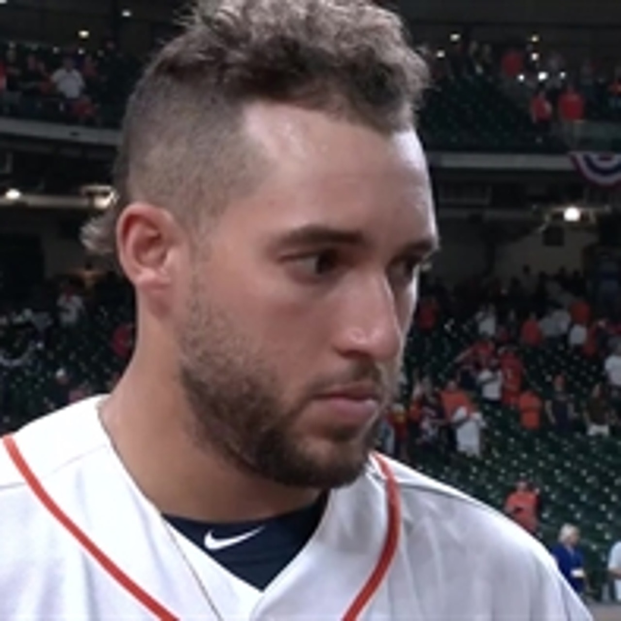 George Springer on his tying home run and the job of the Astros