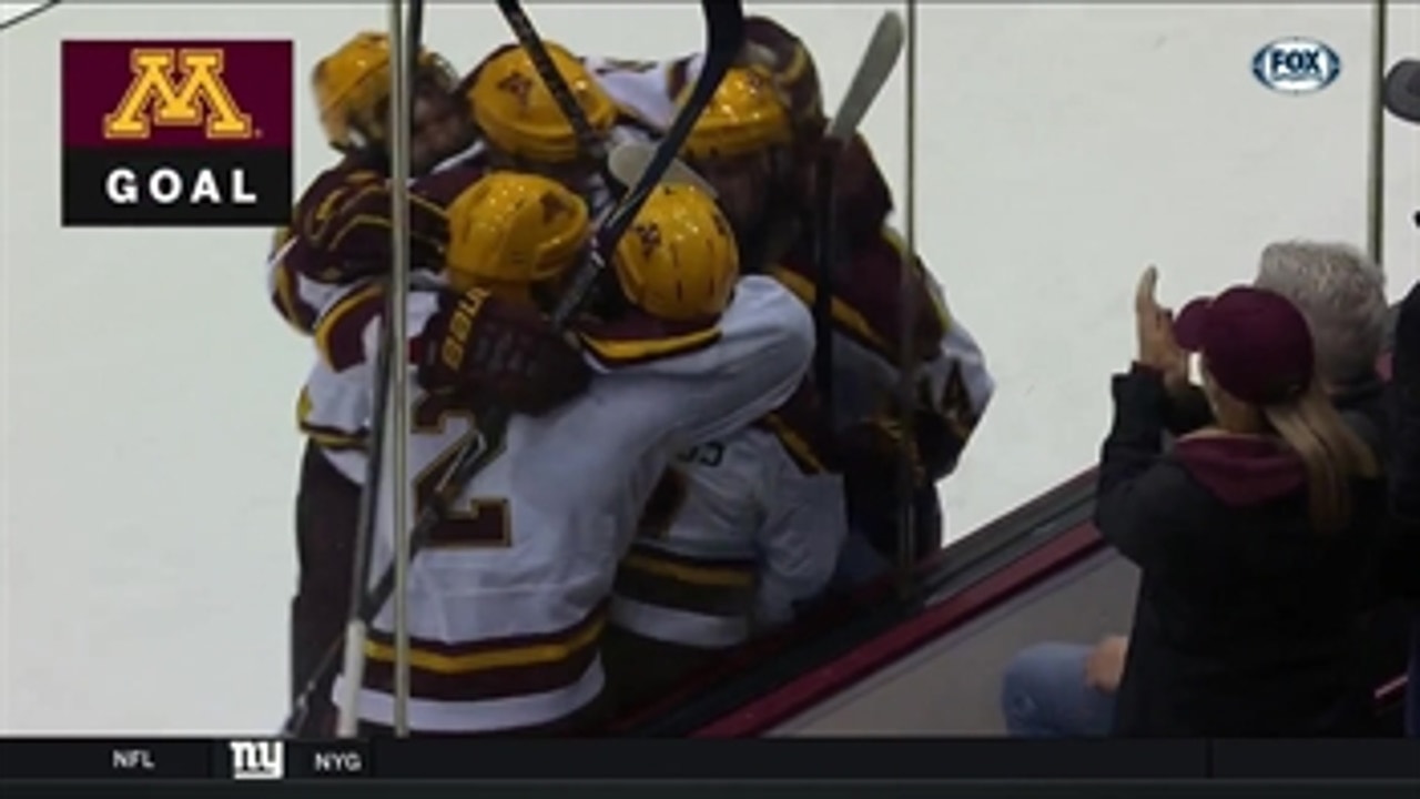 WATCH: Gophers rout UMD 7-4 at Mariucci