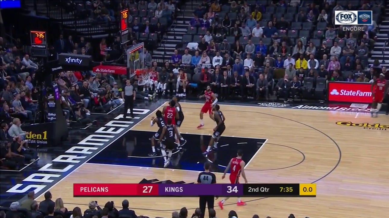 WATCH: Jrue Holiday Makes the Step-Back Three ' Pelicans ENCORE