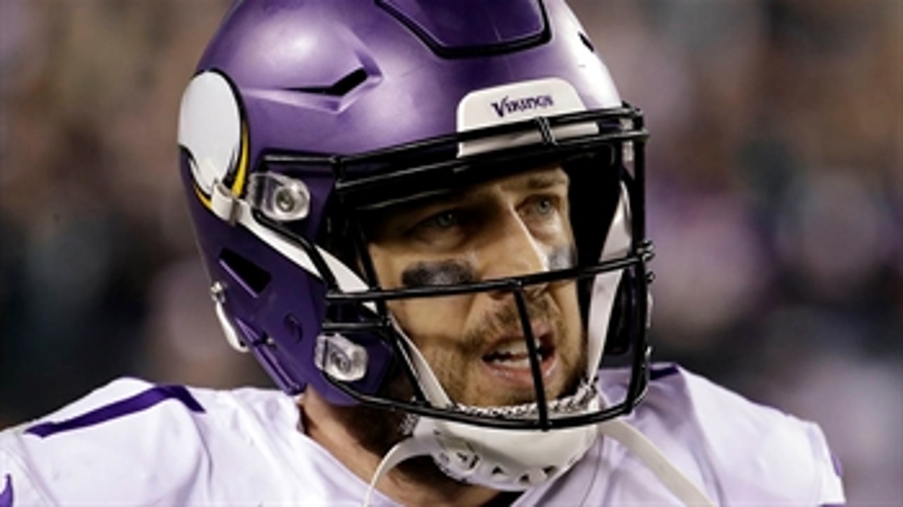 Shannon Sharpe questions what's next for Case Keenum after NFC Championship loss