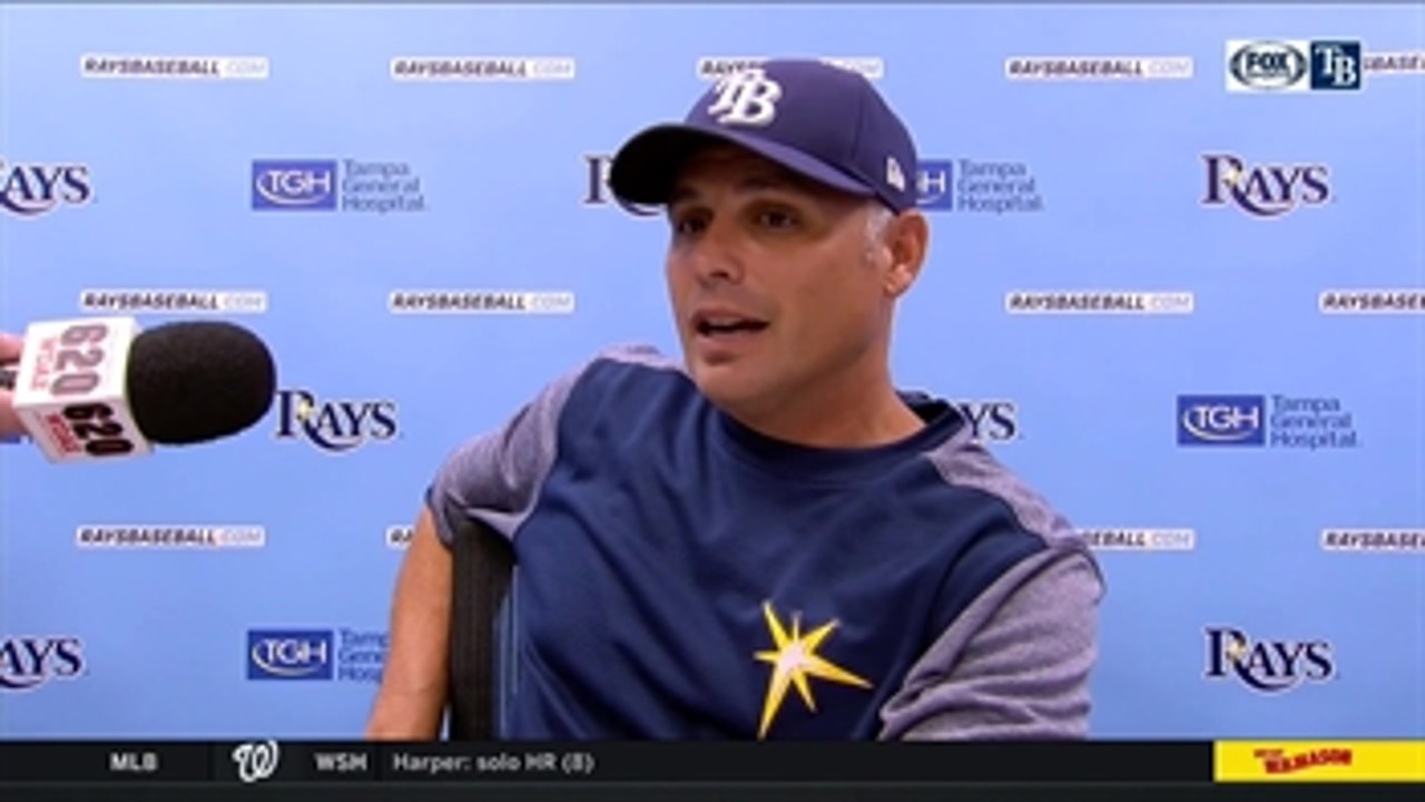 Kevin Cash on the Rays' win over the Rangers
