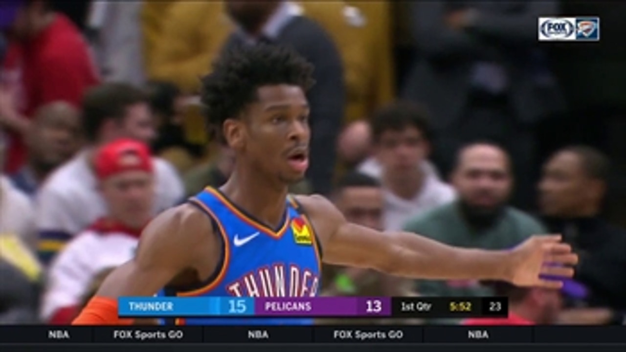 HIGHLIGHTS: Step Back Three by Shai Gilgeous-Alexander