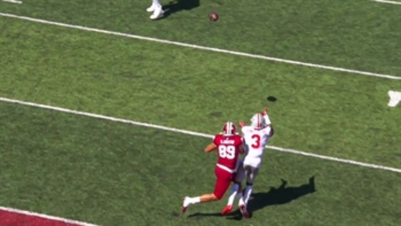 Dominant Ohio State defense comes up with 96-yard INT return for TD