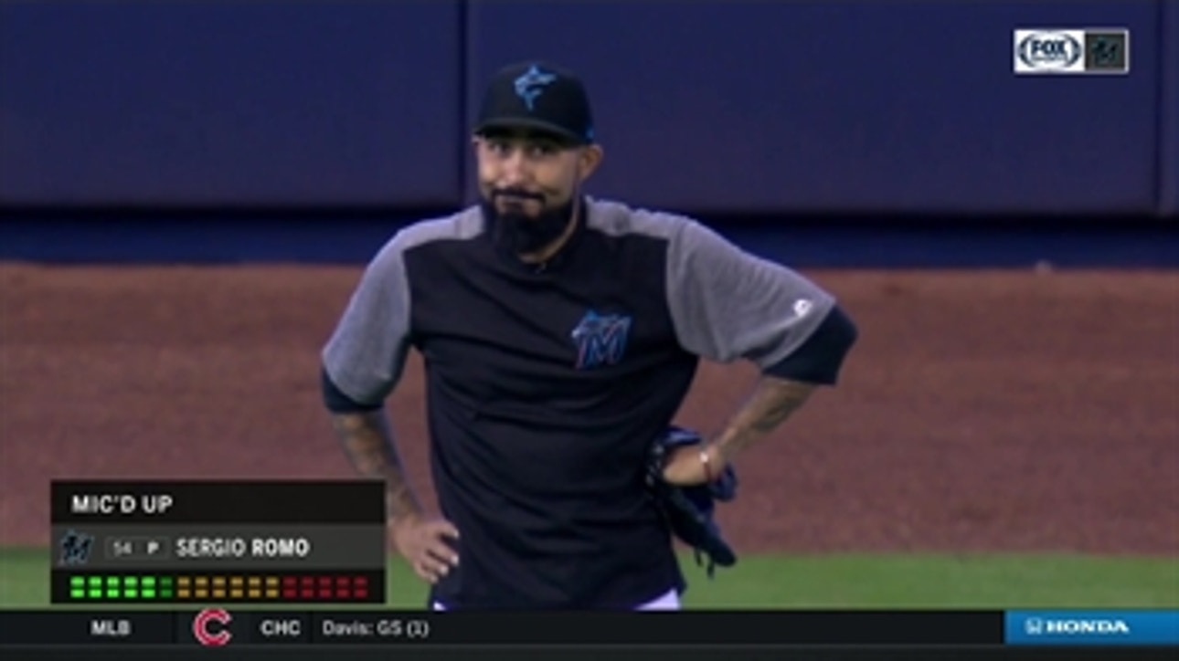 MIC'D UP: Listen in on Sergio Romo during pregame