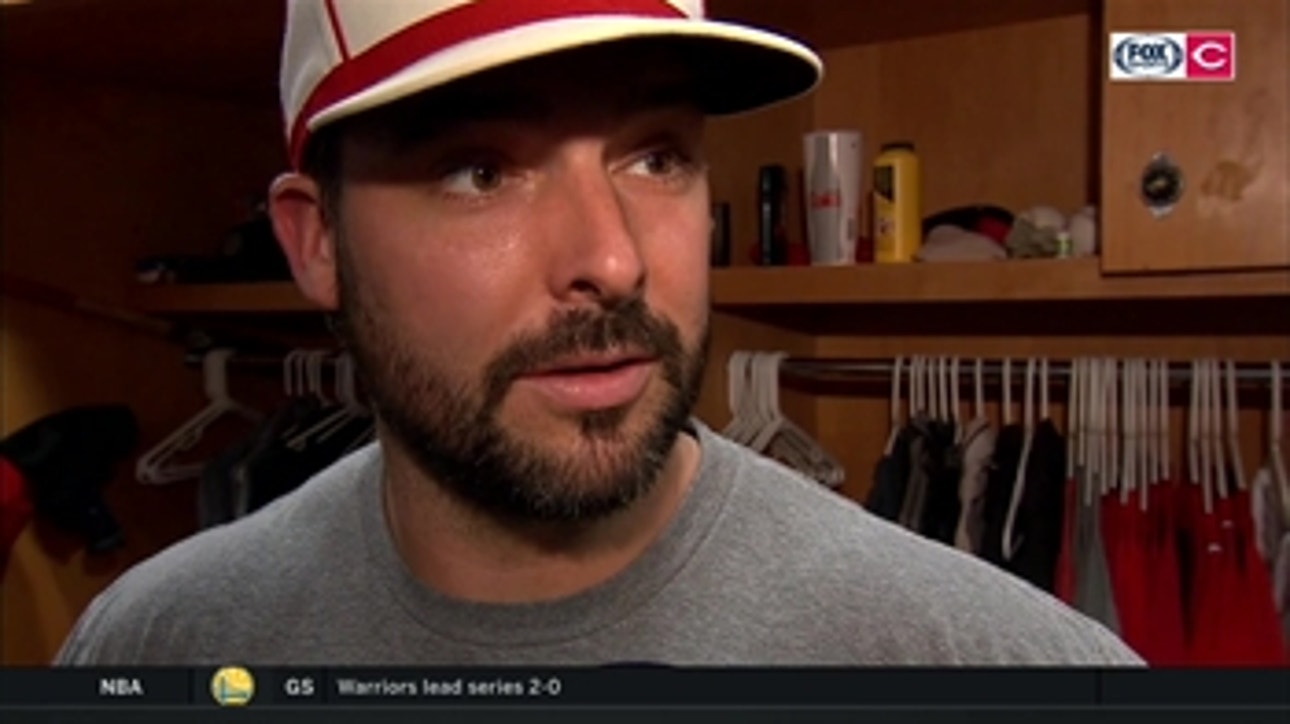 Tanner Roark was motivated to get his offense back on the field