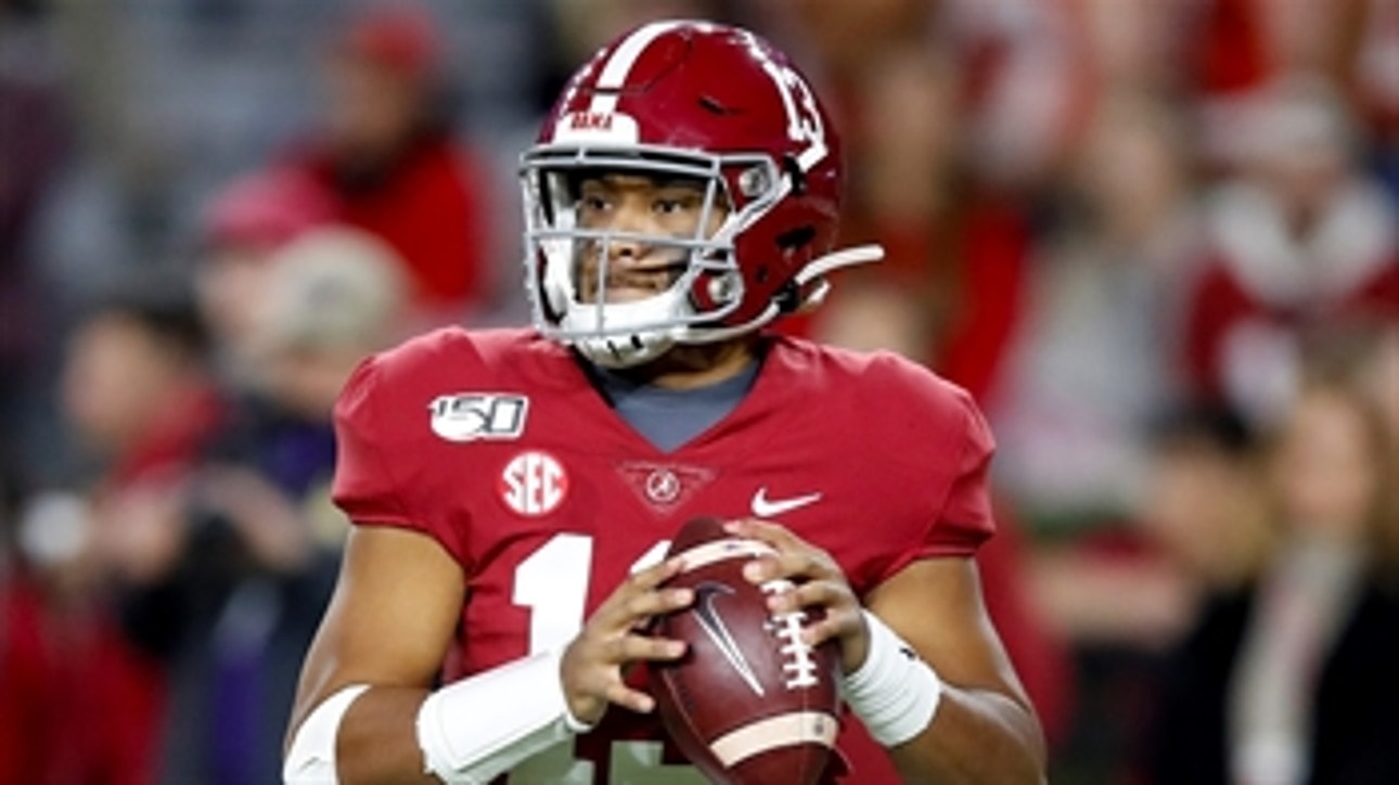 Colin Cowherd: Falling in the 2020 NFL Draft will ultimately be the best thing for Tua Tagovailoa