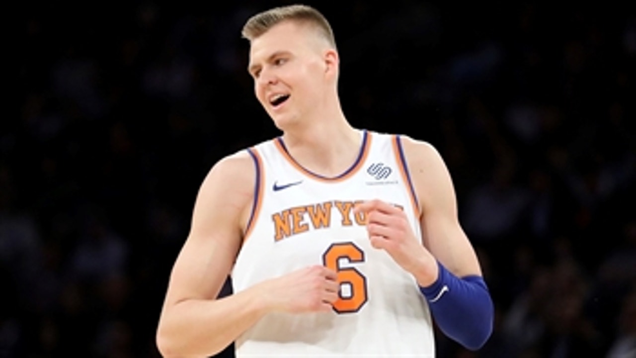 Nick Wright lays out why the Knicks did a 'great job' in trading Kristaps Porzingis
