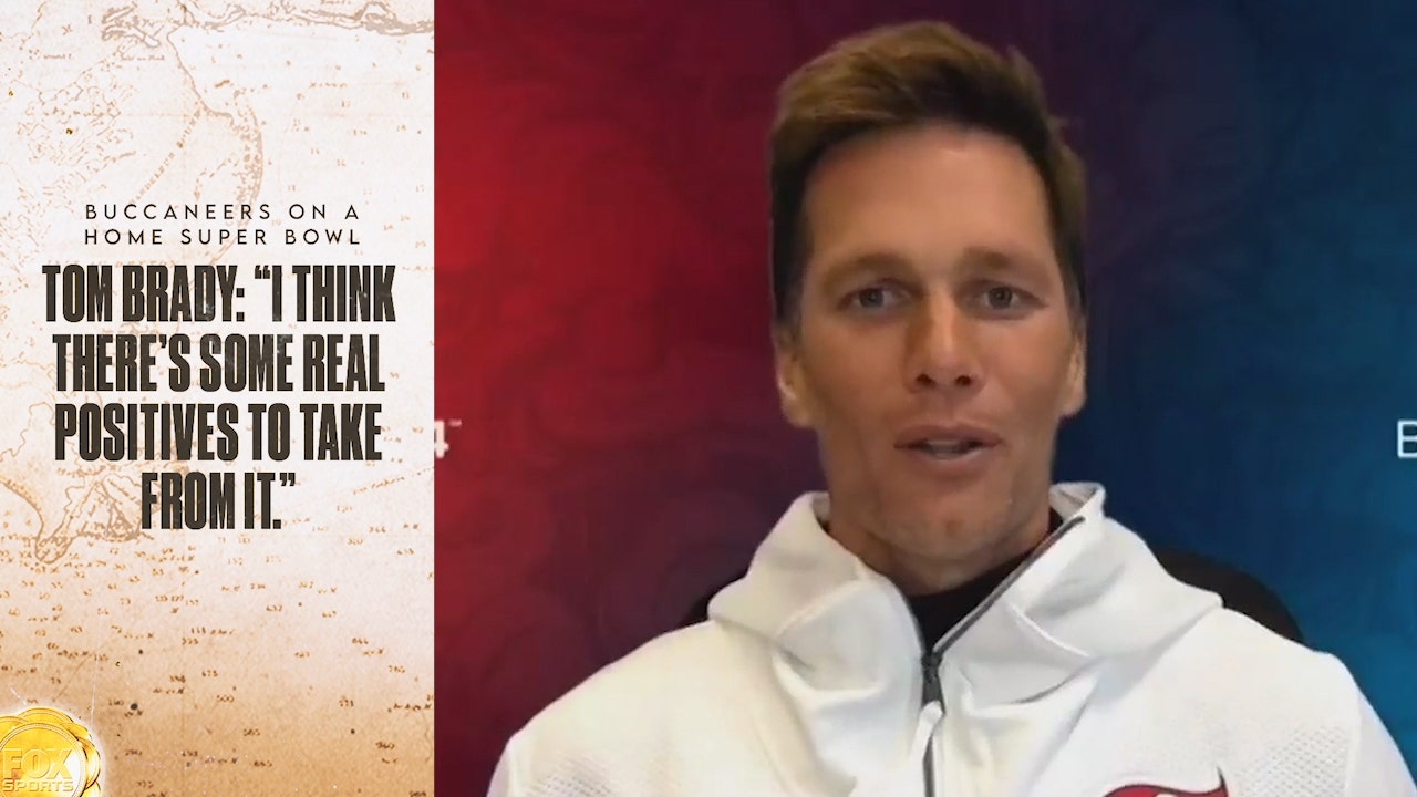 Tom Brady, Bucs share what it's like to prepare for Super Bowl LV at their home stadium