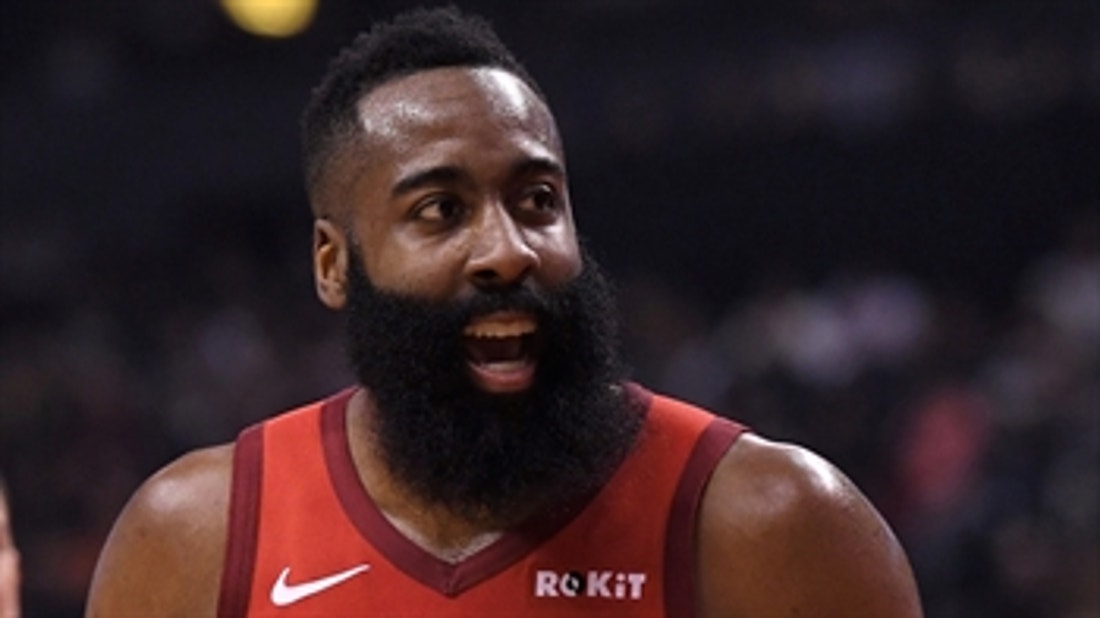 Skip Bayless makes the case that James Harden is 'pulling away' in the MVP race