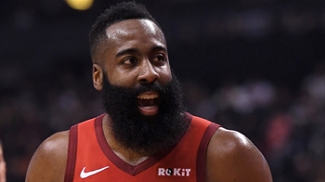Skip Bayless makes the case that James Harden is 'pulling away' in the MVP race