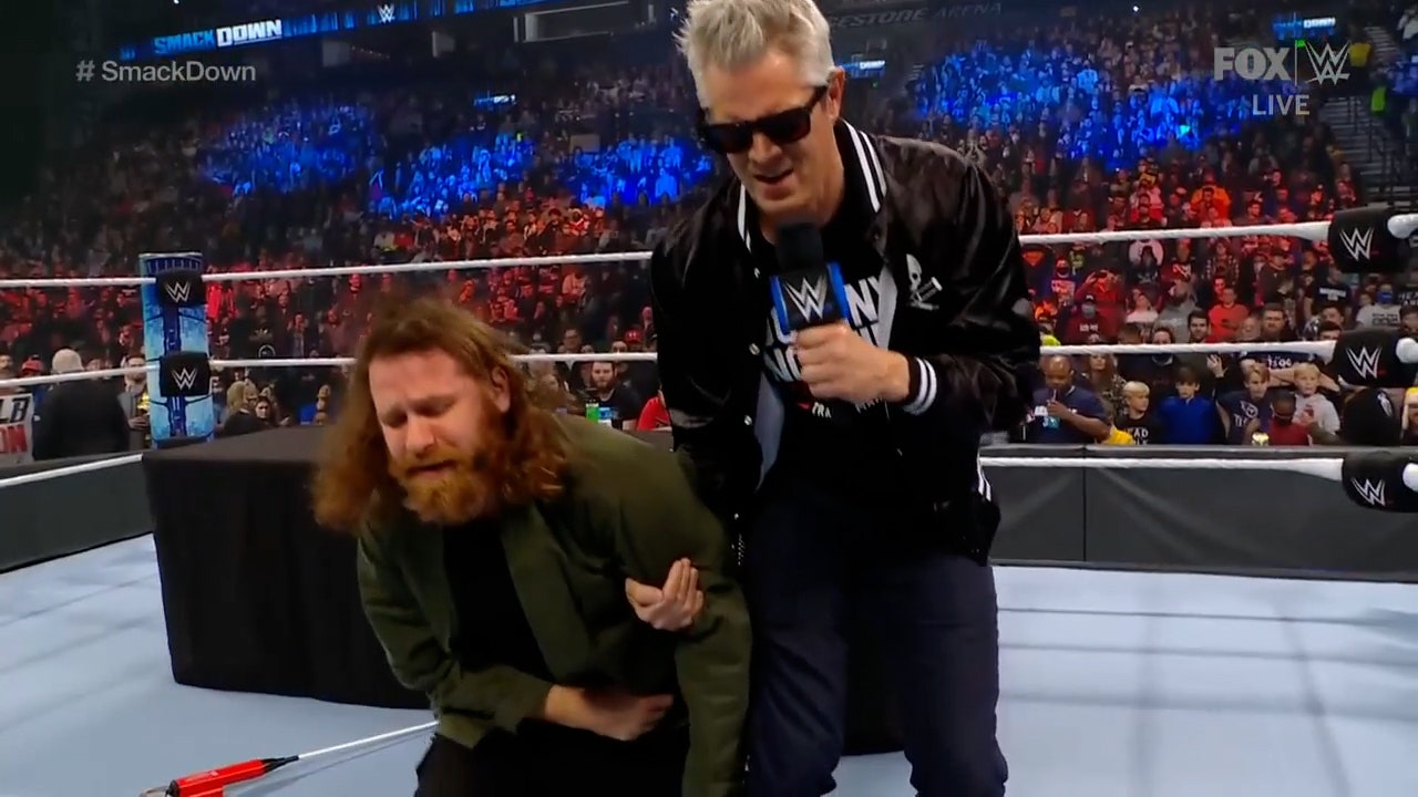 'If Johnny Knoxville can do it, Sami Zayn can do it.'' WWE on Fox