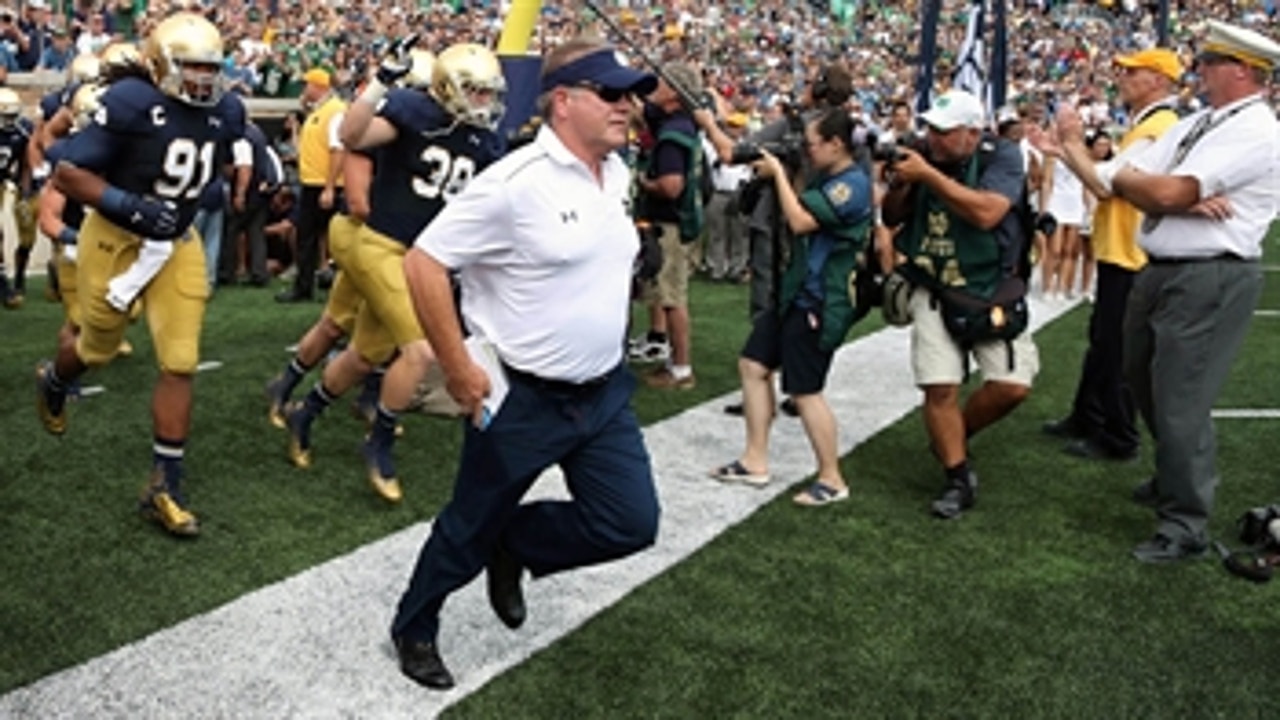 Notre Dame bracing for 'dynamic' Michigan offense