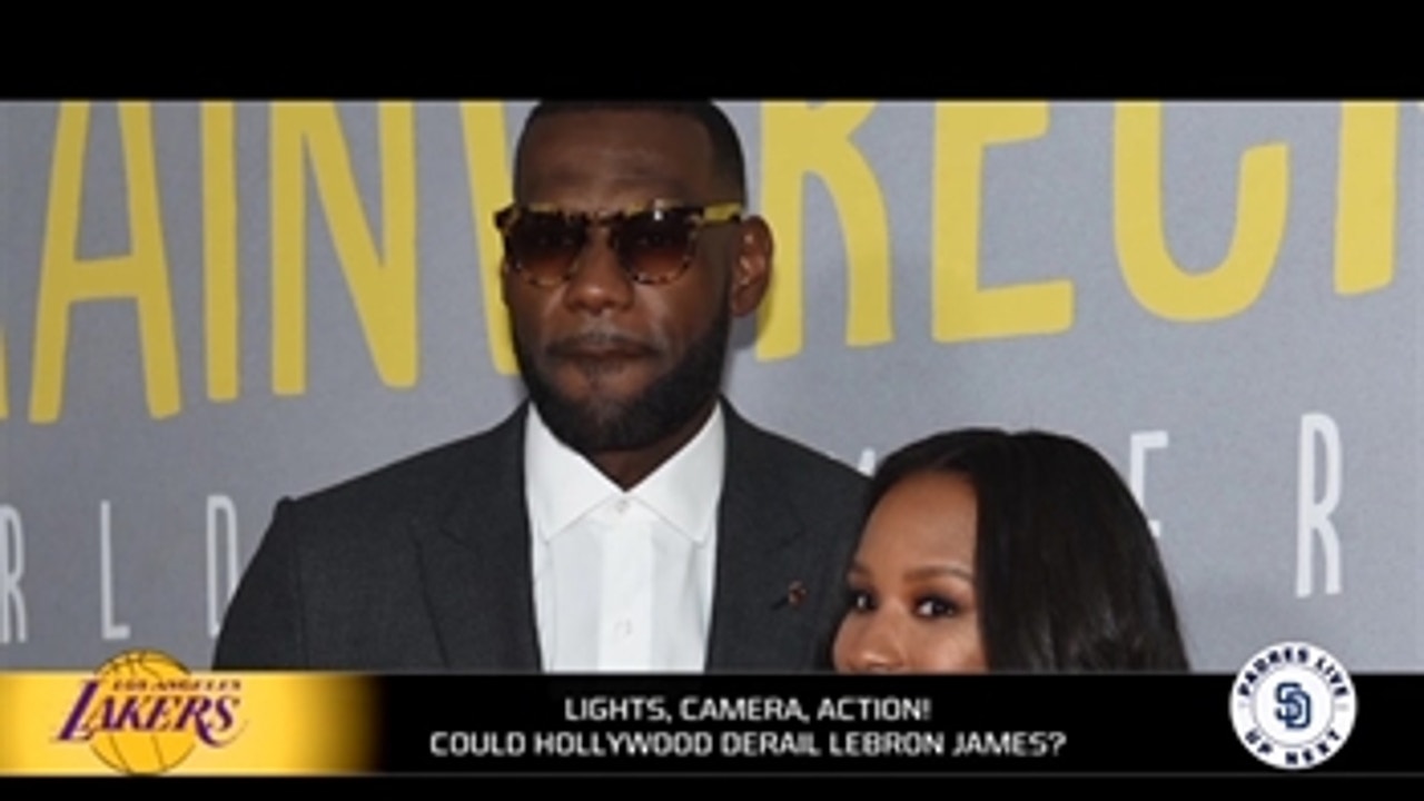 Could Hollywood derail LeBron's NBA career?