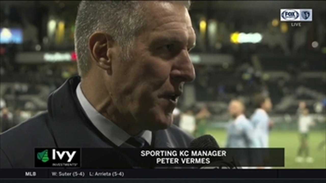 Peter Vermes on draw with Portland: 'I think it's a massive point for us'