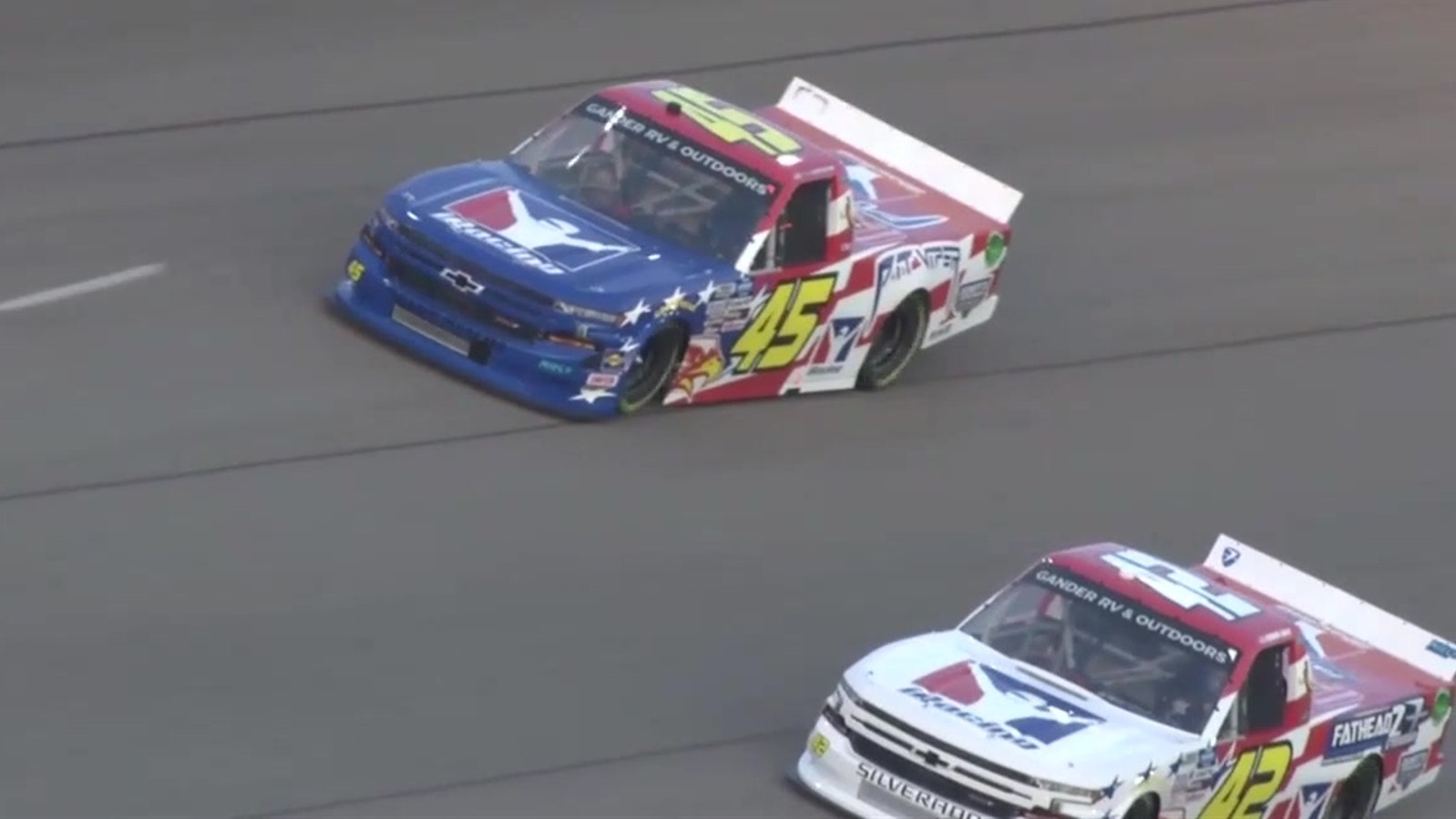 Travis Pastrana talks about going back in a Truck Series race